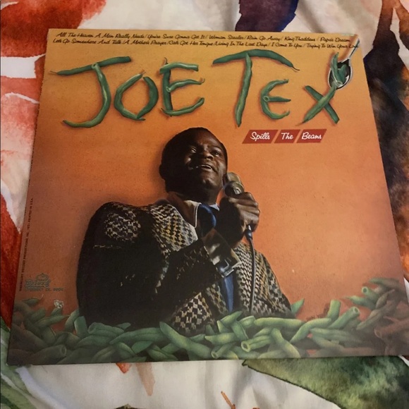 Joe Tex Joe Tex Spills the Beans LP 33 Rpm Dial Records DL-6004 - Picture 1 of 4